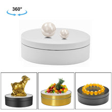 12cm 360 Degree Rotating Turntable Matte Electric Display Stand Video Shooting Props Turntable, Load: 3kg, 12cm Matte White, 12cm Matte Black