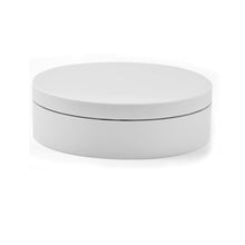 12cm 360 Degree Rotating Turntable Matte Electric Display Stand Video Shooting Props Turntable, Load: 3kg, 12cm Matte White, 12cm Matte Black