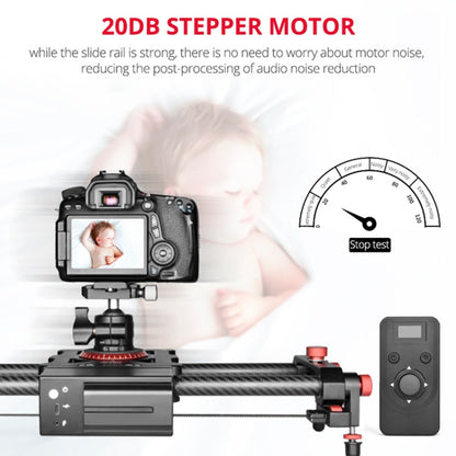 YELANGU L80TC 80cm Electrical Slide Rail Track with 2.4GHz Remote Control for SLR Cameras / Video Cameras, L80TC 80cm