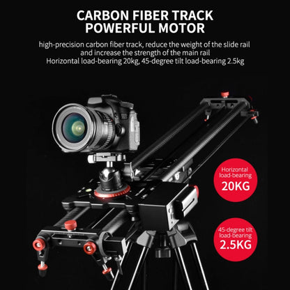 YELANGU L80TC 80cm Electrical Slide Rail Track with 2.4GHz Remote Control for SLR Cameras / Video Cameras, L80TC 80cm