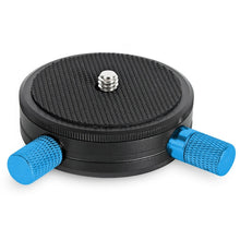BEXIN QR-02 360 Degree Rotation Quick Release Head Camera Tripod Base Plate, QR-02 360