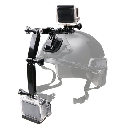 Helmet Front Mount Bundle Set for GoPro, Insta360, DJI and Other Action Cameras, Mount Bundle Set
