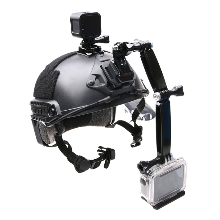 Helmet Front Mount Bundle Set for GoPro, Insta360, DJI and Other Action Cameras, Mount Bundle Set