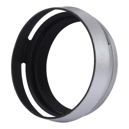 49mm Metal Vented Lens Hood for Fujifilm X100, LA-49 X100 (Black), LA-49 X100 (Silver)