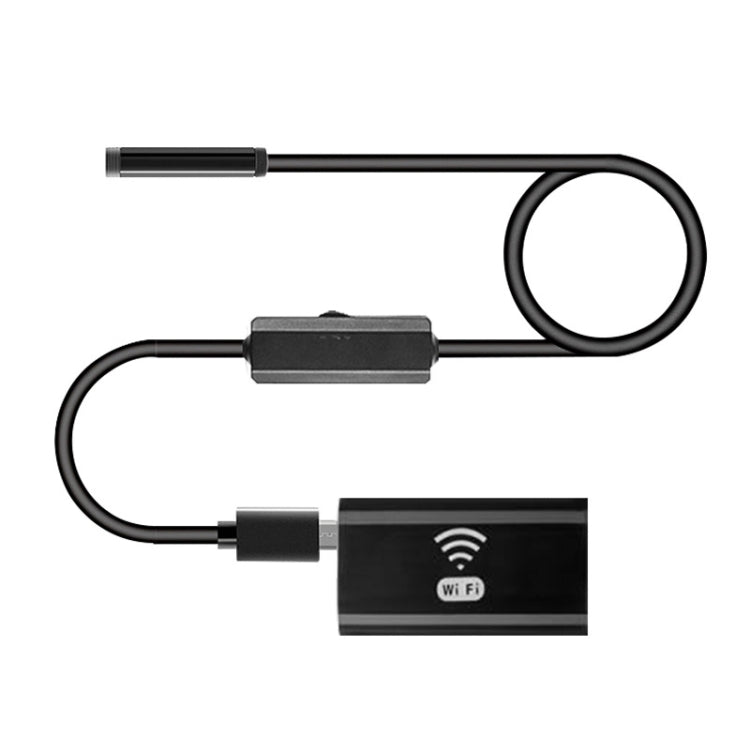 F99 HD Mobile Phone Endoscope, 8mm Waterproof Pipe Endoscope, Wifi Version, Flexible Cord, Length: 1m, Length: 1m