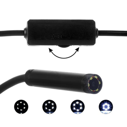 F99 HD Mobile Phone Endoscope, 8mm Waterproof Pipe Endoscope, Wifi Version, Hardwire, Length: 10m, Length: 10m