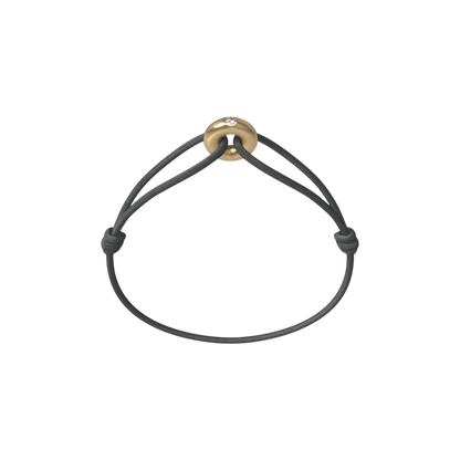 Mini Golden Soho Diamond Cord Bracelet