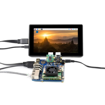 Waveshare Compute Module Dual Gigabit Ethernet Base Board for Raspberry Pi CM4, For Raspberry Pi CM4