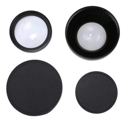 62mm 0.43X Super Wide Angle Lens with Macro Lens, 62mm