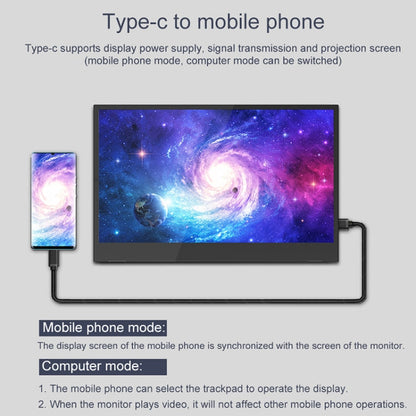 M8 14inch 1080P Ultra-thin HD Portable Narrow-edge Display