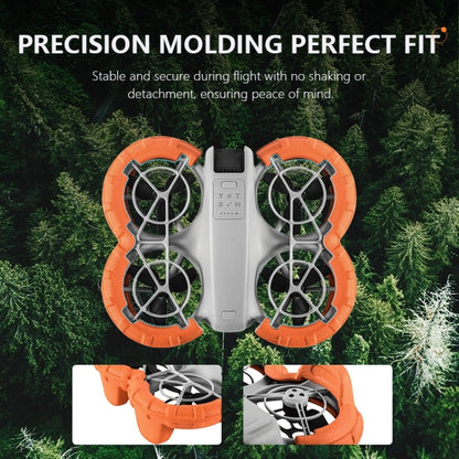 For DJI Neo STARTRC Light Anti-Sink Floating Propeller Guard Bumper, For DJI Neo (Orange)