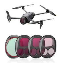 For DJI Mavic 4 Pro STARTRC 4 in 1 CPL ND8 ND32 ND64 Lens Filter Kit, CPL ND8 ND32 ND64