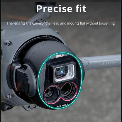 For DJI Mavic 4 Pro STARTRC Drone Wide-Angle Lens Filter, For DJI Mavic 4 Pro