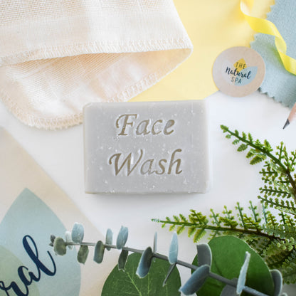 Exfoliating Face Wash Bar - Patchouli, Clary Sage , Sweet Orange