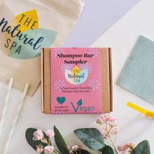 Floral Mini Shampoo Sampler - gift set with 4 mini shampoo bars