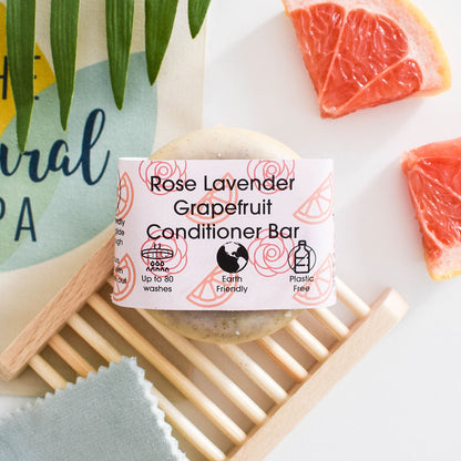 Rose, Grapefruit, Lavender , Solid Conditioner