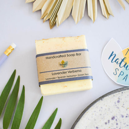 Lavender Verbena Soap Bar - Spanish Verbena and Lavender- 3 different styles