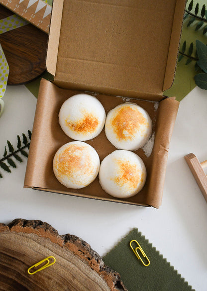 Patchouli Lime Aromatherapy Shower Steamers – Uplifting Citrus & Floral – Set of 4