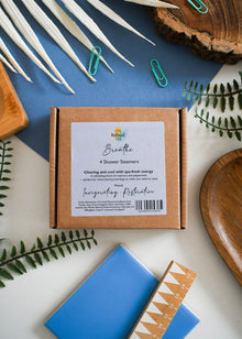 Breathe Aromatherapy Shower Steamers – Eucalyptus, Rosemary & Peppermint – Set of 4