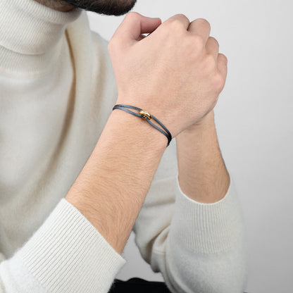 Golden Soho Diamond Cord Bracelet
