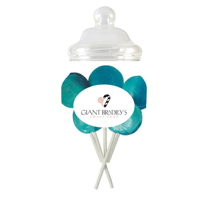 Dobsons Wrapped Blue Raspberry Mega Lollies