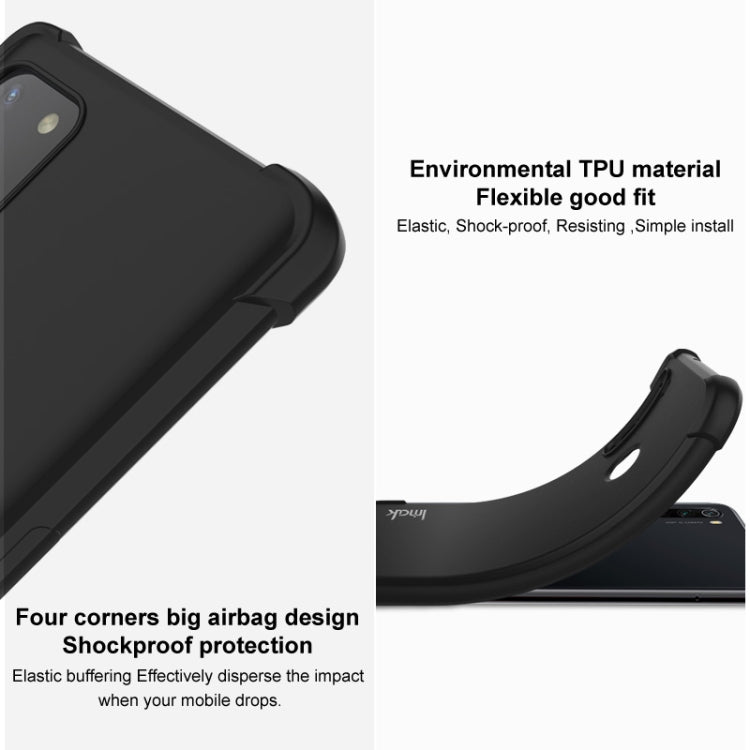 IMAK All-inclusive Shockproof Airbag TPU Case with Screen Protector, For Google Pixel 5