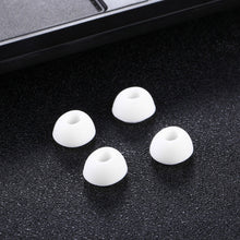 2 Pairs Soft Silicone Ear Caps with Net for AirPods Earphones, S, M, L