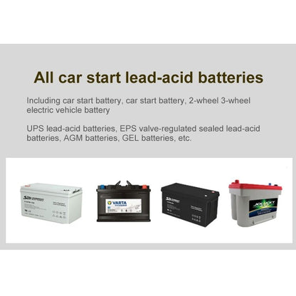 KONNWEI KW510 3 in 1 Car Battery Tester / Charger / Repairer, Support 8 Languages, KW510(EU Plug), KW510(US Plug)