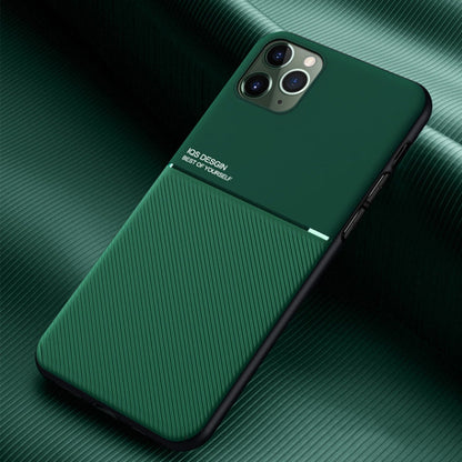 Classic Tilt Strip Grain Magnetic Shockproof PC + TPU Case, For iPhone 6, For iPhone 6 Plus, For iPhone 8 Plus / 7 Plus, For iPhone 11, For iPhone 11 Pro, For iPhone 11 Pro Max