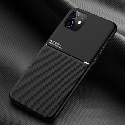 Classic Tilt Strip Grain Magnetic Shockproof PC + TPU Case, For iPhone 12 mini, For iPhone 12 / 12 Pro, For iPhone 12 Pro Max