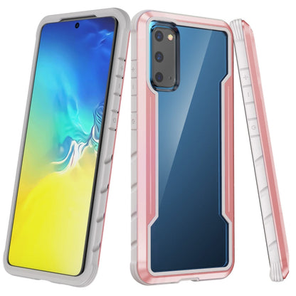 iPAKY Thunder Series Aluminum Frame + TPU Bumper + Clear PC Shockproof Case, For Samsung Galaxy S20, For Samsung Galaxy S20 Plus, For Samsung Galaxy S20 Ultra, For Samsung Galaxy S21 5G, For Samsung Galaxy S21+ 5G, For Samsung Galaxy S21 Ultra 5G