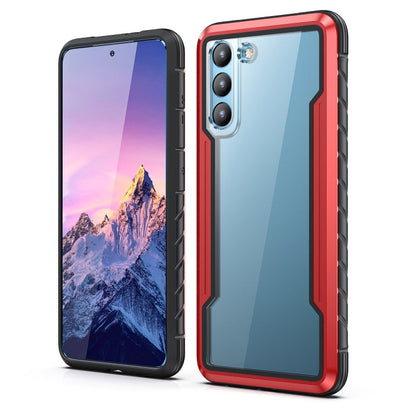 iPAKY Thunder Series Aluminum Frame + TPU Bumper + Clear PC Shockproof Case, For Samsung Galaxy S20, For Samsung Galaxy S20 Plus, For Samsung Galaxy S20 Ultra, For Samsung Galaxy S21 5G, For Samsung Galaxy S21+ 5G, For Samsung Galaxy S21 Ultra 5G