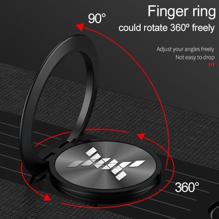 XINLI Stitching Cloth Textue Shockproof TPU Protective Case with Ring Holder, For iPhone 8 / 7, For iPhone 8 Plus / 7 Plus, For iPhone X / XS, For iPhone XR