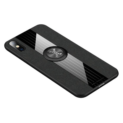 XINLI Stitching Cloth Textue Shockproof TPU Protective Case with Ring Holder, For iPhone XS Max, For iPhone 6 / 6s, For iPhone 6 Plus / 6s Plus