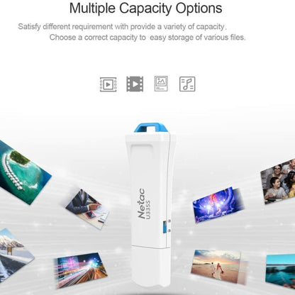 Netac U335S USB 3.0 High Speed Antivirus Write Protection USB Flash Drives U Disk, 128GB