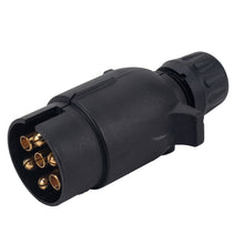 A4060 12V 7Pin EU Plug Socket Wiring Connector Adapter Plug Socket for Trailer, A4060