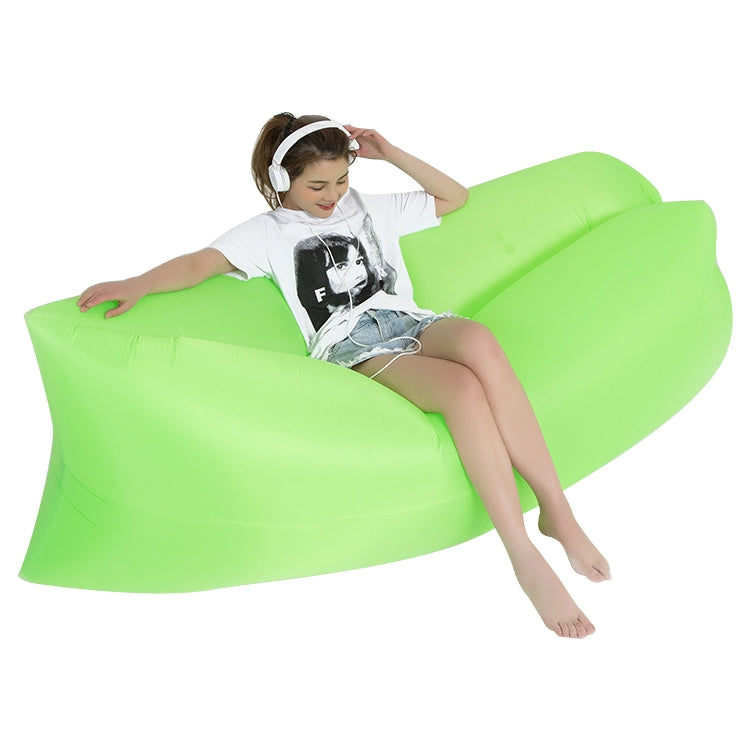 Outdoor Portable Lazy Water Inflatable Sofa Beach Grass Air Bed, Size: 200 x 70cm, 200 x 70cm Sky Blue, 200 x 70cm Black, 200 x 70cm Green, 200 x 70cm Pink, 200 x 70cm Rose Red, 200 x 70cm Sapphire Blue, 200 x 70cm Grass Green, 200 x 70cm Red          ...
