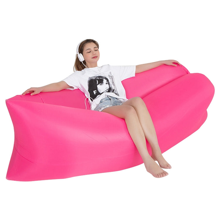 Outdoor Portable Lazy Water Inflatable Sofa Beach Grass Air Bed, Size: 200 x 70cm, 200 x 70cm Sky Blue, 200 x 70cm Black, 200 x 70cm Green, 200 x 70cm Pink, 200 x 70cm Rose Red, 200 x 70cm Sapphire Blue, 200 x 70cm Grass Green, 200 x 70cm Red          ...