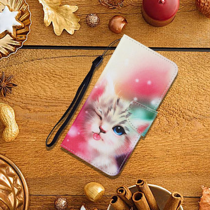 Painted Pattern Horizontal Flip Leathe Case, For iPhone 12 mini