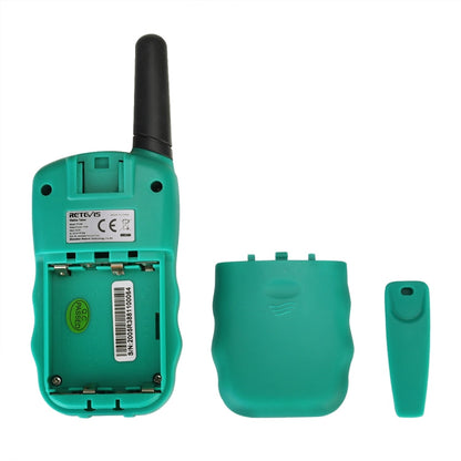 1 Pair RETEVIS RT388 0.5W EU Frequency 446MHz 8CHS Handheld Children Walkie Talkie, RT388(Pink)