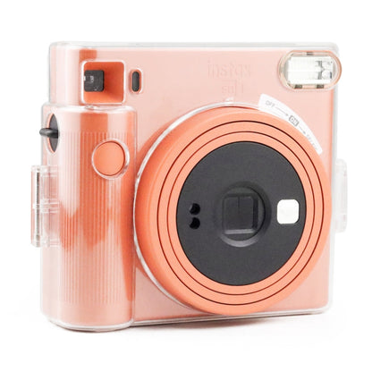 Clear Crystal Camera Bag with Shoulder Strap for Fujifilm Instax Square SQ1, For Fujifilm Instax Square SQ1