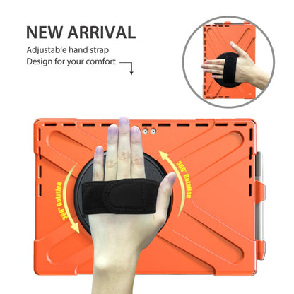 Shockproof Colorful Silicone + PC Protective Case with Holder & Hand Strap & Pen Slot, For Microsoft Surface Pro 4 / 5, For Microsoft Surface Pro 6 / 7