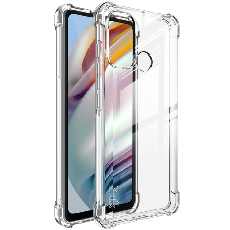 IMAK All-inclusive Shockproof Airbag TPU Case with Screen Protector, For Samsung Galaxy S21 FE 5G, For Motorola Moto G40 Fusion / G60
