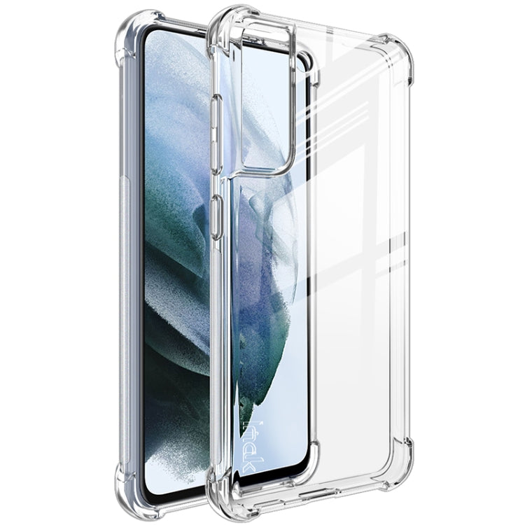 IMAK All-inclusive Shockproof Airbag TPU Case with Screen Protector, For Samsung Galaxy S21 FE 5G, For Motorola Moto G40 Fusion / G60