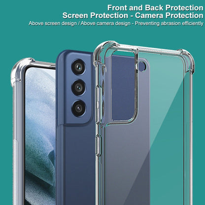 IMAK All-inclusive Shockproof Airbag TPU Case with Screen Protector, For Samsung Galaxy S21 FE 5G, For Motorola Moto G40 Fusion / G60