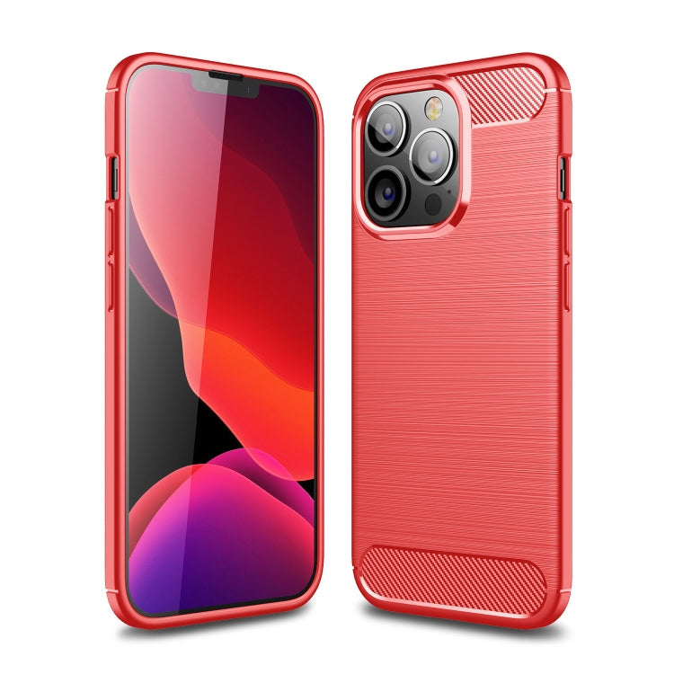 Brushed Texture Carbon Fiber TPU Case, For Motorola Moto G Stylus 2021 5G, For iPhone 13, For iPhone 13 Pro, For iPhone 13 mini, For iPhone 13 Pro Max