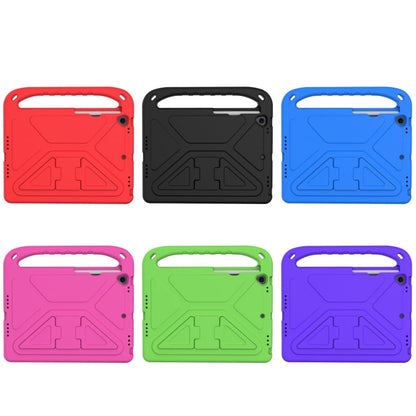 Handle Portable EVA Shockproof Protective Case with Triangle Holder, For iPad 10.2 2021 / 2020 / 2019, For iPad Pro 11 2022 / 2021/2020/2018 / iPad Air 2020 / Air 2022 10.9