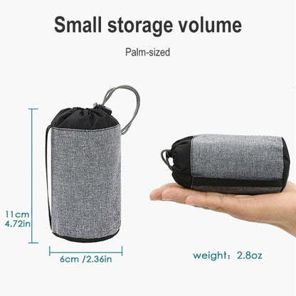 Outdoor Camping Trip Foldable Portable Inflatable Pillow Nap Waist Pillow, Inflate with Your Mouth
