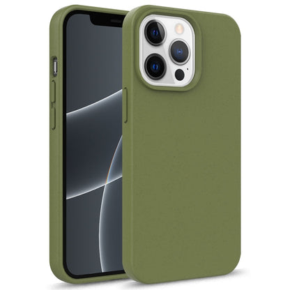 Starry Series Shockproof Straw Material + TPU Protective Case, For iPhone 13 Pro Max