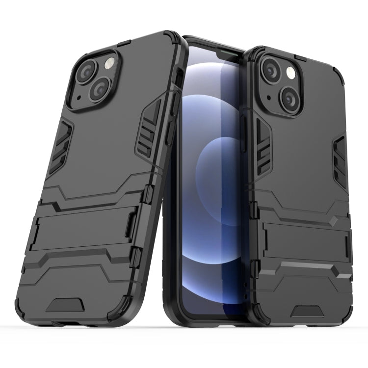 PC + TPU Shockproof Protective Case with Invisible Holder, For iPhone 13 mini, For iPhone 13 Pro, For iPhone 13 Pro Max, For iPhone 13